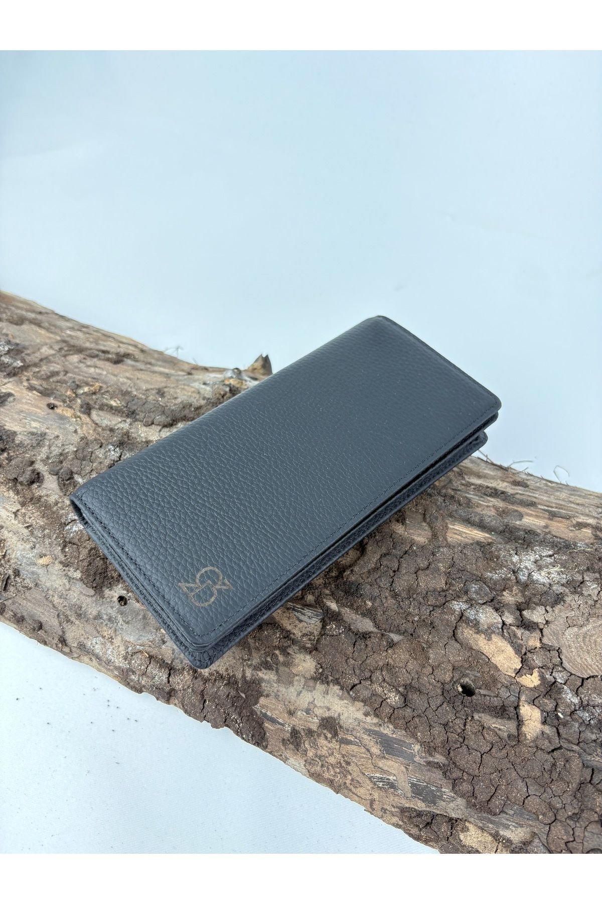 Hakiki Deri El Portföyü Telefon Bölmeli Erkek İçin Hediye