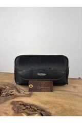 Yan Kemerlik, Hakiki Deri Kemer Cüzdanı, Bozuk Para Cüzdanı, Kemer Çantası, İnşaatçı Boyacı Çantası Siyah  Erkek