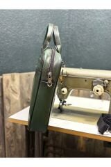 Haki Yeşil Hakiki Deri Orta Boy Notebook Çantası,bilgisayar Tablet Evrak Çantası