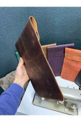 Crazy Dana Derisi MacBook Air & Pro 13.3'' 14'' inç uyumlu Zarf Kılıf, Minimalist Laptop Kılıfı
