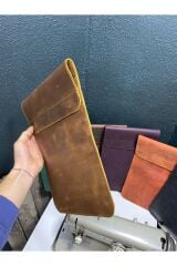 Crazy Dana Derisi MacBook Air & Pro 13.3'' 14'' inç uyumlu Zarf Kılıf, Minimalist Laptop Kılıfı