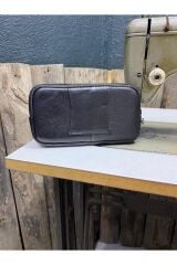 Deri Kemerlik, Hakiki Deri Kemer Cüzdanı, Bozuk Para Cüzdanı, Kemer Çantası, İnşaatçı Boyacı Çantası Siyah X Unisex