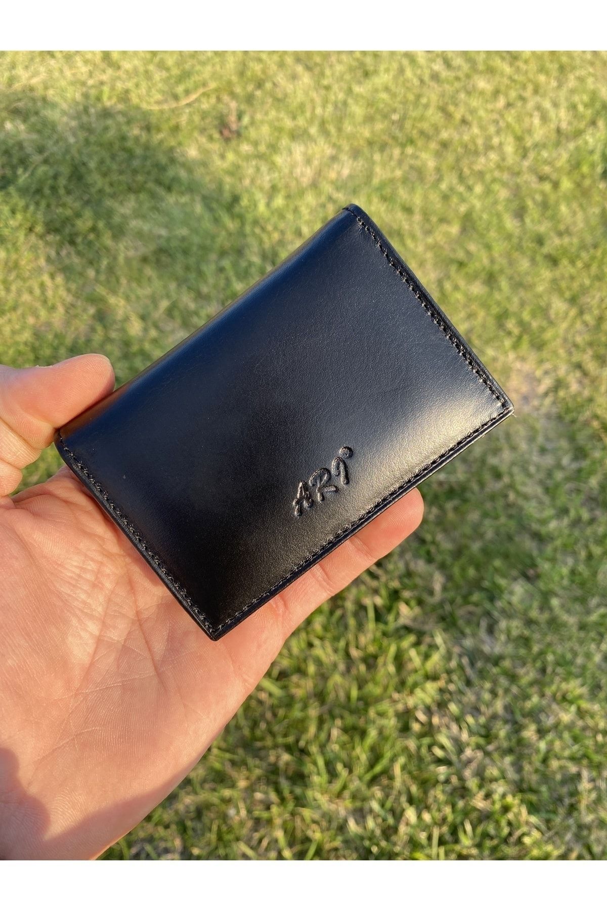 Unisex Kartlık,Mıknatıs Kapaklı Kartlık,Hakiki Deri Kartlık,Gerçek Deri Kartlık,Avuç İçi Cüzdan siyah