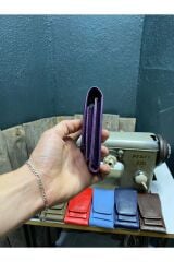 Mürdüm Deri Sigaralık,sigaralık,hakiki Deri Sigaralık,sigara Kutusu,sigara Tabakası