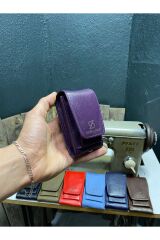 Mürdüm Deri Sigaralık,sigaralık,hakiki Deri Sigaralık,sigara Kutusu,sigara Tabakası