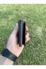 Kahverengi Çıt çıtlı Anahtarlık,Anahtarlık,Deri Anahtarlık,Gerçek Deri Anahtarlık