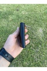 Siyah Çıt Çıtlı Anahtarlık,anahtarlık,deri Anahtarlık,gerçek Deri Anahtarlık