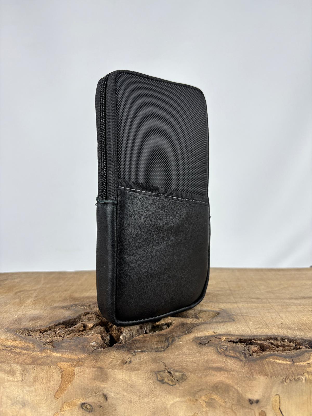 Kumaşlı Deri Kemerlik , Hakiki Deri Kemer Cüzdanı, Kemer Çantası, İnşaatçı, Boyacı Çantası